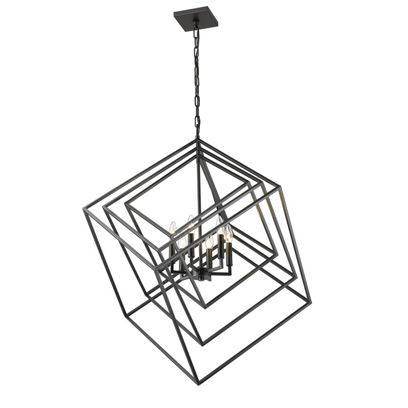 Harley-Rae 3 - Light Unique/Statement Pendant, 111.75" H x 35.5" W, 6 Lights