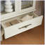 Buffet moderne avec tablettes réglables en verre 2 portes et 1 tiroir-1873651734