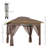 Outsunny 12' x 12' Pop Up Canopy Tent with Netting and Carry Bag-110051027