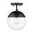 Martina Glass Semi Flush Mount-248100706-161854381