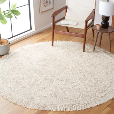Tapis beige Aaditya Ikat 801