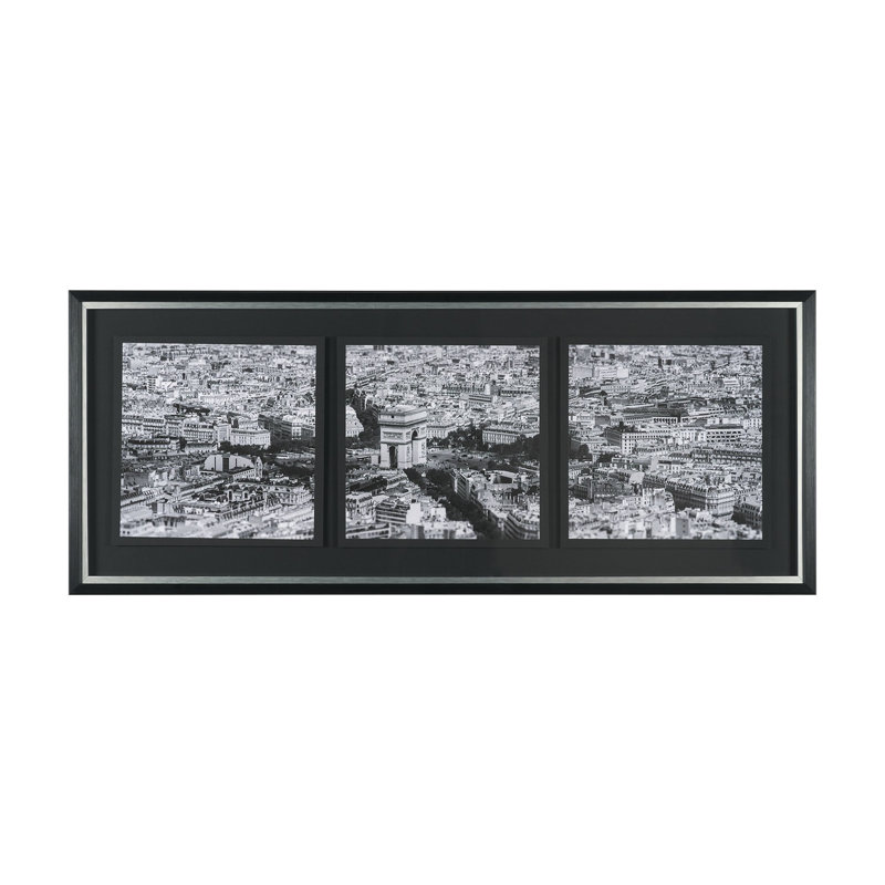 Arc de triomphe - par Richard Silver, reproduction d'art encadrée mat sous verre