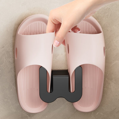 No-hole Hook Shoe Rackeasiest Originality Non-marking Shoe Rack Emancipate The Space To Easily Store Your Shoes