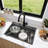 27"L × 19"W Drop-in Single Bowl Stainless Steel Kitchen Sink-122286232