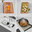 Évier de cuisine en quartz - Évier de cuisine encastré en granite blanc à double cuve (60/40) 33 po x 22 po x 9,65 po