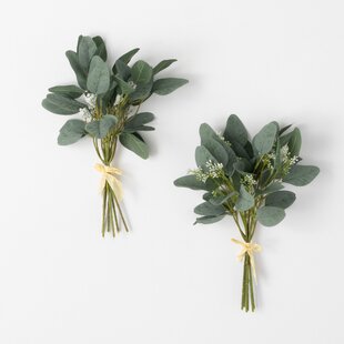 Loose Faux Greenery Bundle, Leaves & Stems for Holiday Table Styling, Winter Table Centerpiece