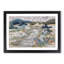 Flowering Cherry Trees by Katsushika Hokusai - Framed Print-55576312-55576314