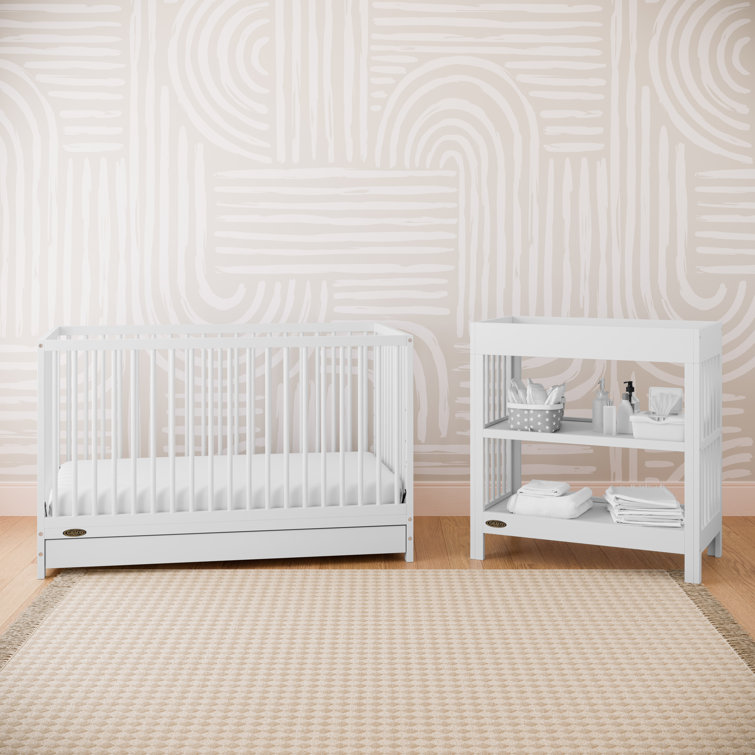Teddi Convertible Standard 2-Piece Nursery Furniture Set