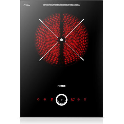 FOTILE Black Electric 1 Burner Cooktop