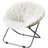 Fur Moon Papasan Chair-482132626