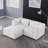 Modular Sofa  Chenille Fabric,  Simple And Grand, The Seat And Back Is Very Soft. This Is Also A KNOCK DOWN Sofa