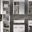 Bertolino Bathroom Storage Furniture Set