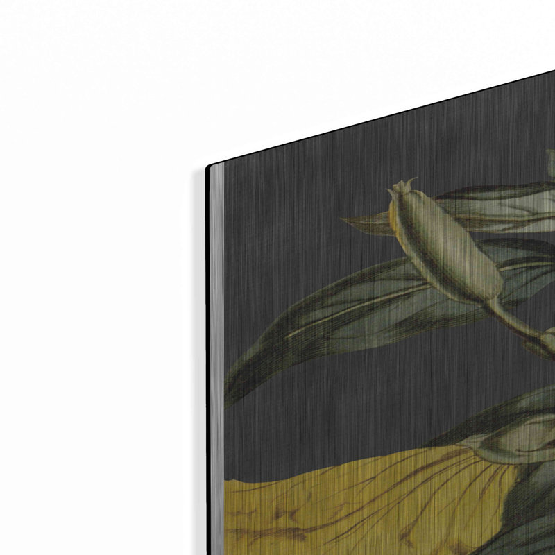 «Yellow Vine» par Lettré et doublé, H 36 po x l 24 po