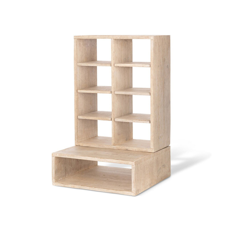 Présentoir en bois H 40,25 po x l 24 po
