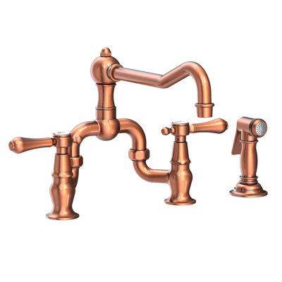 Chesterfield Bridge Faucet with Side Spray