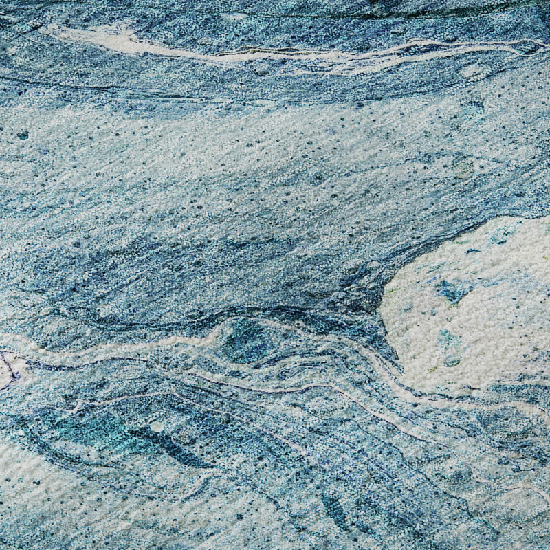 Premium Machine Washable Cerrito Sky Rug, Rectangle 10' x 14'