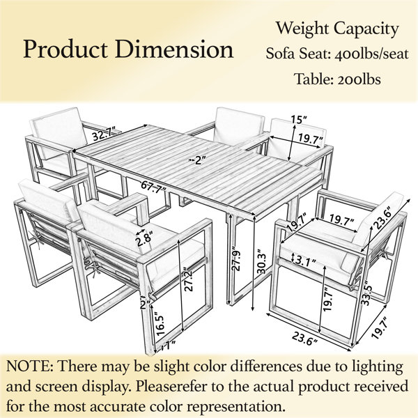Dimensions du produit