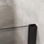 Panneau de douche pivotant en verre trempé transparent sans cadre 34 po x 72 po 1/4 po-111798404