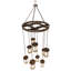 Luminaire suspendu en cascade 9 lumières 56 "de large 56" Asbury