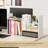 White Desk Organizers And Storage Small Desktop Bookshelf Length Expandable Desk Organization Shelves Counter Corner Book Shelf Adjustable Narrow Book Organizer For Desk Countertop