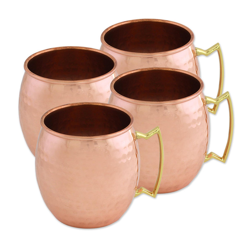 Grande tasse en cuivre mule 18 oz. Woodway