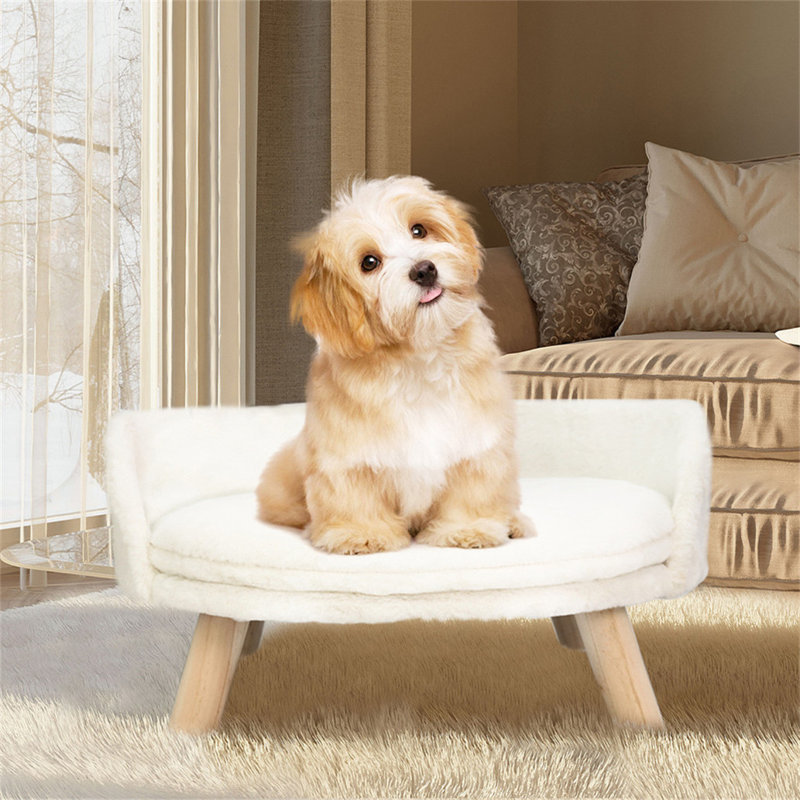 Kaela Round Pet Sofa, 38.2cm H x 41.5cm W x 41.5cm D