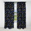 Or et bleu Luxury Damask Serenade II - Rideau damassé - Rideau occultant - 1 panneaux-107535750