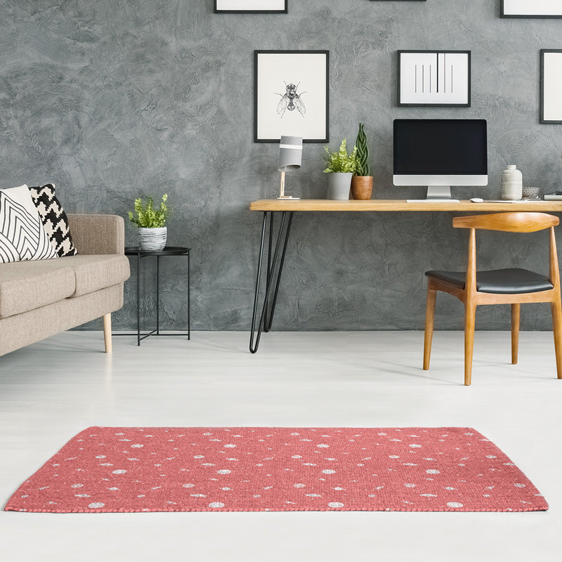 Tapis de zone rouge outer space, Rectangle 4 pi x 6 pi