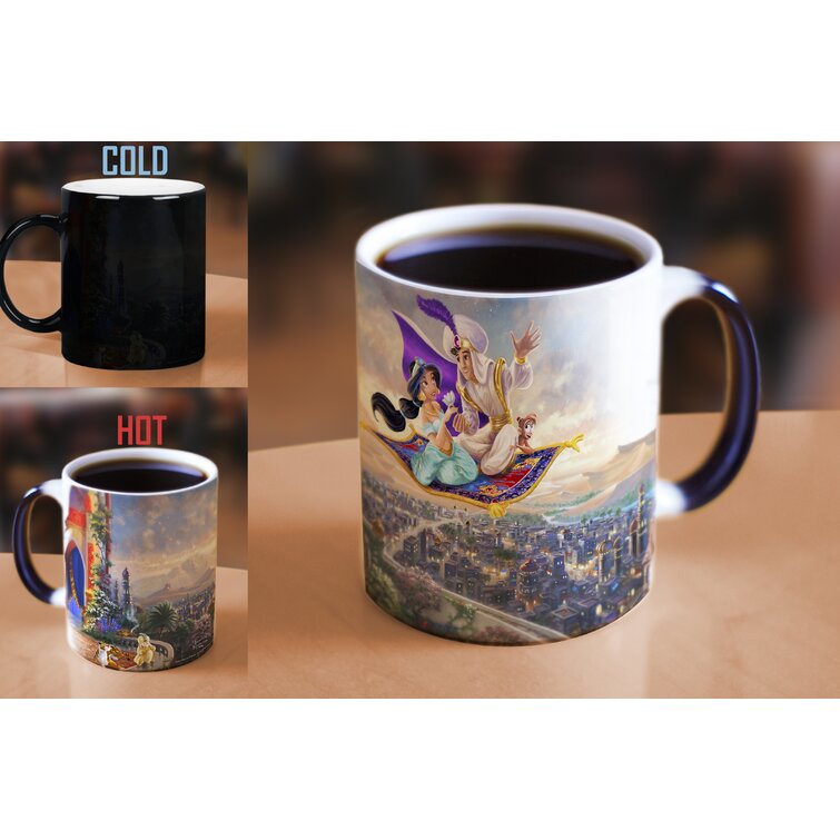 Morphing Mugs Aladdin and Princess Jasmine Morphing Mugs Heat