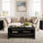 Chamniss Solid Wood Single Coffee Table-1595885456