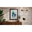 Swan in Splendour Modern - Framed Print-1627531821-1627531817