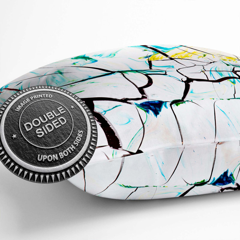 Abstract Square Throw Cushion, 55 x 55 cm