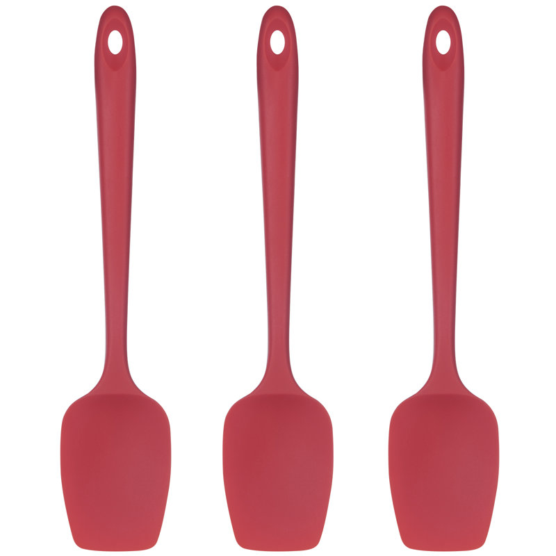 Grattoir flexible en silicone résistant à la chaleur U-Taste 600ºF, Rouge