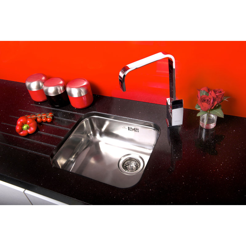 44.5cm x 39.3cm Inset Kitchen Sink