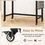 Poste de travail mobile 48 pouces avec 4 roulettes lisses-1344664594