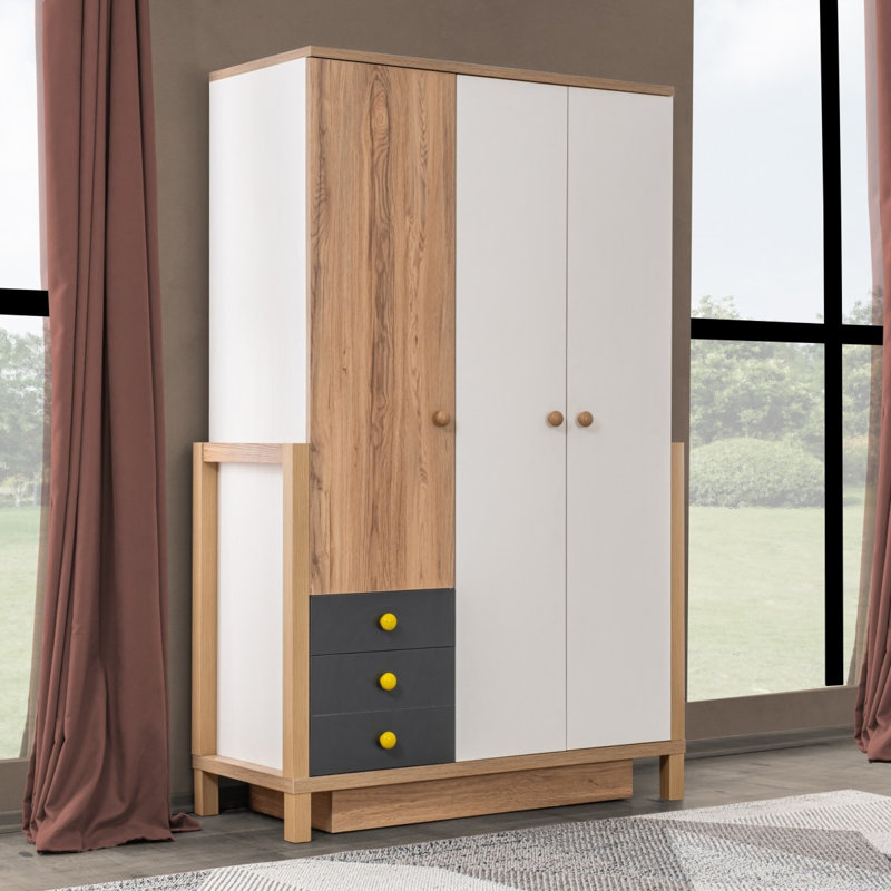 Newline 51.18 in. Wide Kids Armoire