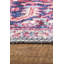 Tapis bourgogne à motifs rétro-982785007