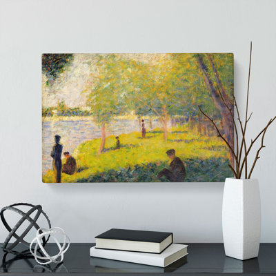Study For La Grande Jatte Vol.2 by Georges Seurat - Wrapped Canvas