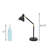 Caskey Lennon Adjustable Desk Lamp with Power Outlet