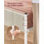 Single Metal Bed Frame with Upholstered Headboard