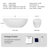 65" Freestanding Solid Surface Bathtub