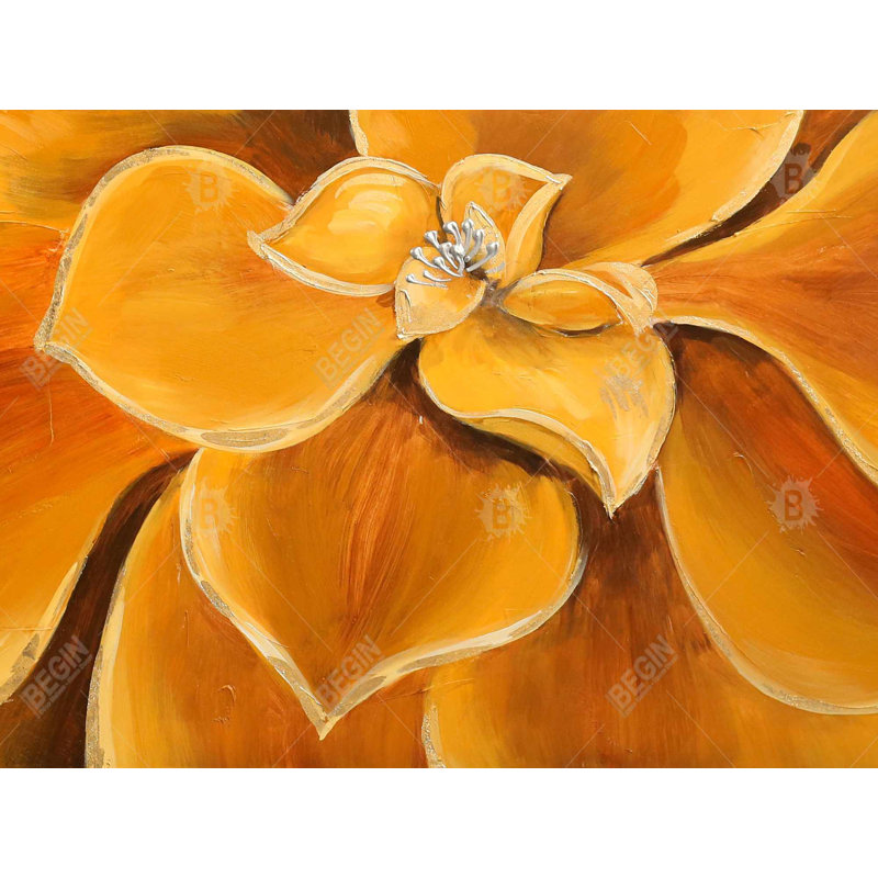 Orange flower closeup - Orange Office duvet cover | Home decor