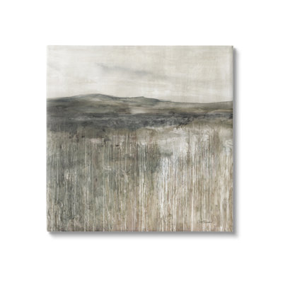 Aw Aw-454-Canvas, Paysage de montagne brun sur toile par Carol Robinson, peinture