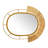 Afat Metal Flat Wall Mirror