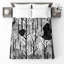 Monochrome Forest Silhouette Quilted Bedspread All Sizes-126078786