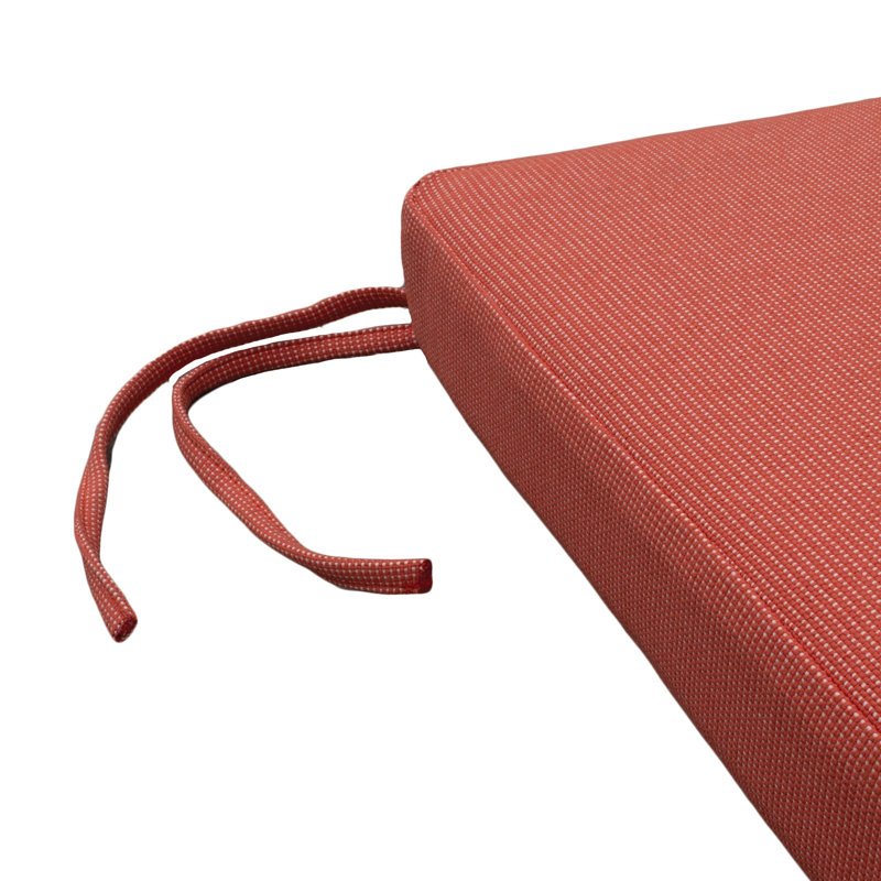 TB Bench Outdoor Cushion, 44"W x 19"L, Bamboo Bay Mango