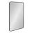 Anacleta Radius Rectangle Framed Wall Mirror-1835888093-1835888094