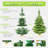 7Ft Pre-Lit Christmas Tree
