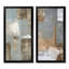 «Gray Meets Brown Abstract Art VI», ensemble de 2 peintures sur toiles-664509164-664509165