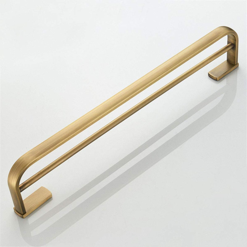 Amelah 57cm 1 Wall Towel Bar, Antique Brass